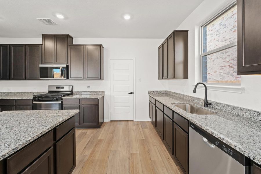 Furnished interior view inside a new home in Salerno - Heritage Collection, Round Rock (Image 10).