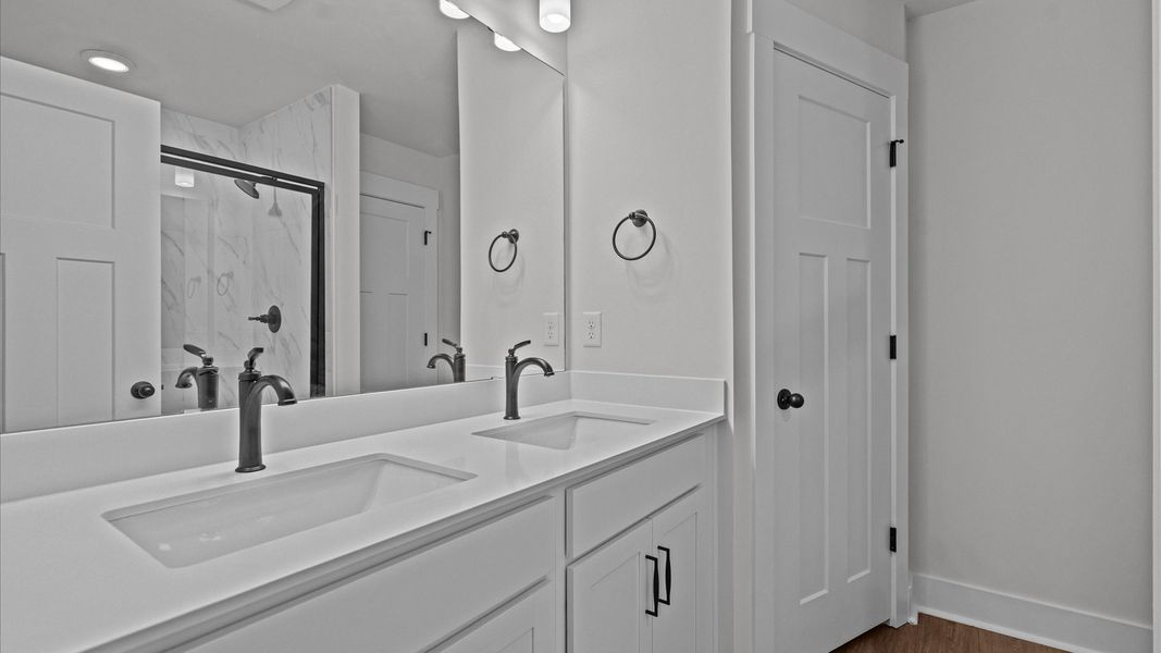 Furnished interior view inside a new home in Ransdell Pointe, Spartanburg (Image 22).