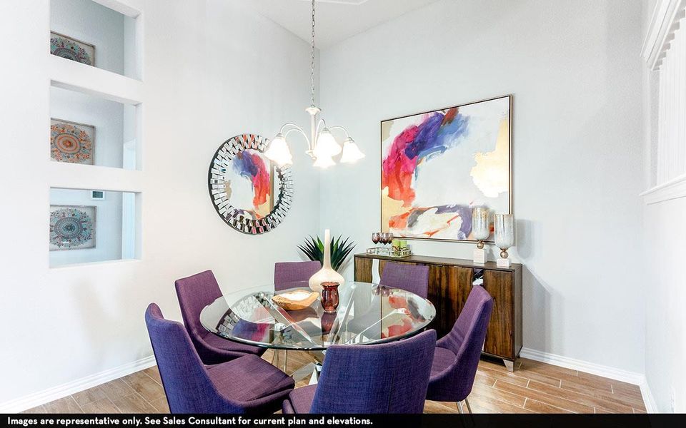 Furnished interior view inside a new home in Mulberry Farms, Santa Fe (Image 14).
