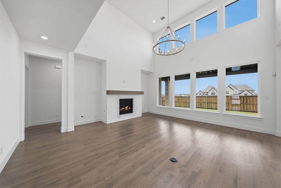 Spacious, unfurnished interior of a new home in Furst Ranch, Argyle (Image 22).