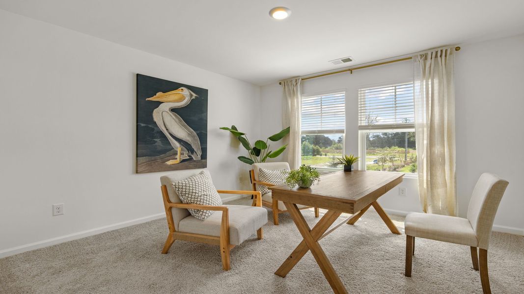 Representative furnished interior of a home built from the Norman by D.R. Horton in McKenzie Gardens, Brunswick (Image 32).