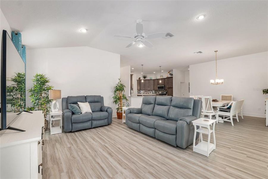 Furnished interior view inside a new home in , The Villages (Image 10).