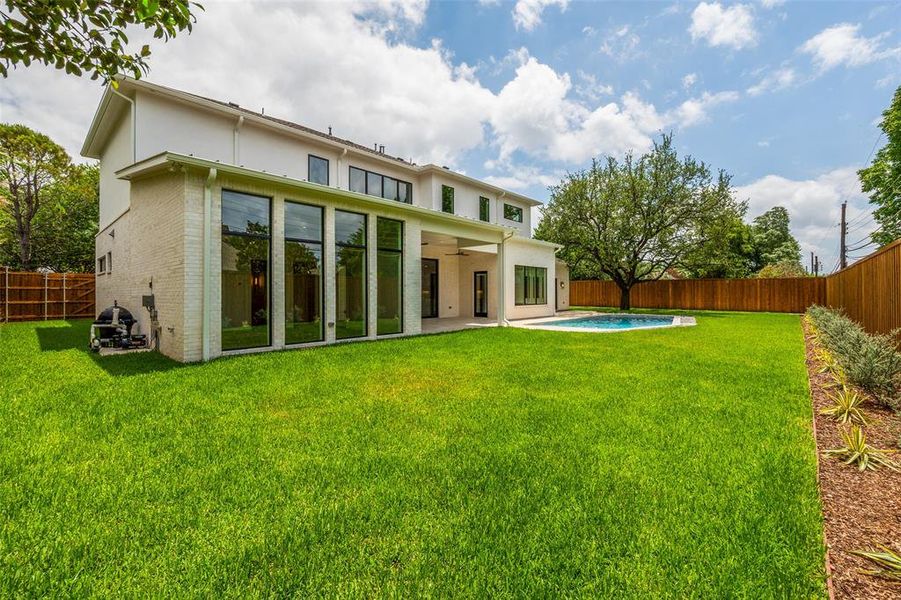 Large Yard