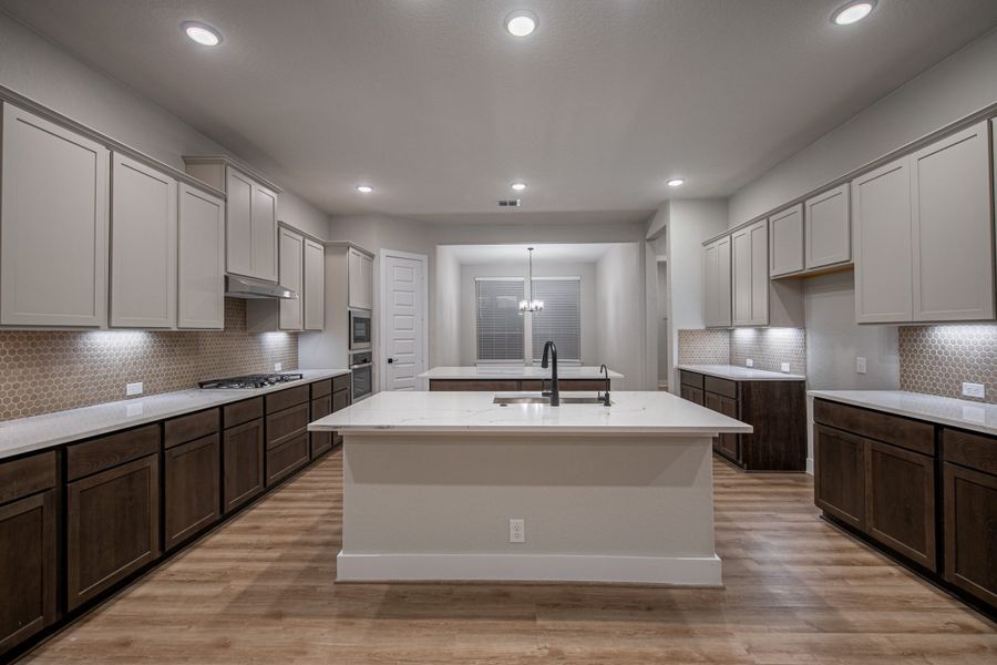 Furnished interior view inside a new home in The Reserve at Potranco Oaks, Castroville (Image 10).