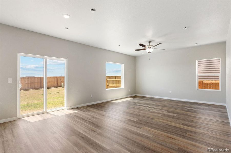 Spacious, unfurnished interior of a new home in Bennett Ranch, Bennett (Image 10). Spacious, unfurnished interior of a new home in Bennett Ranch, Bennett (Image 10).