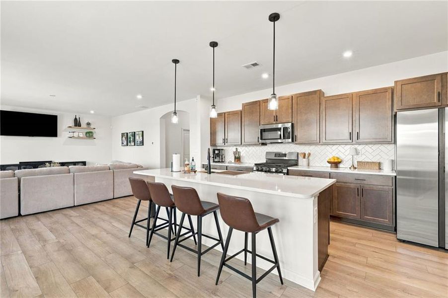 Furnished interior view inside a new home in Sweetbay Farm, Lawrenceville (Image 41).
