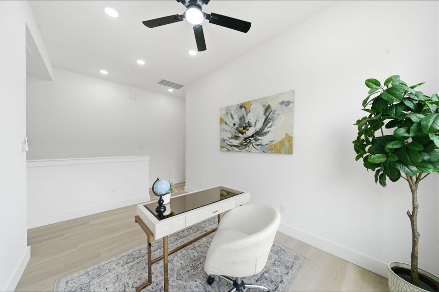 Furnished interior view inside a new home in , Houston (Image 6).