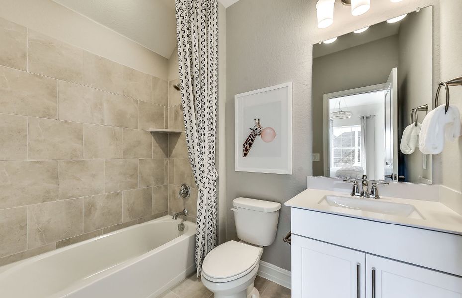 Representative furnished interior of a home built from the Palisade by Pulte Homes in Anna Town Square, Anna (Image 31).