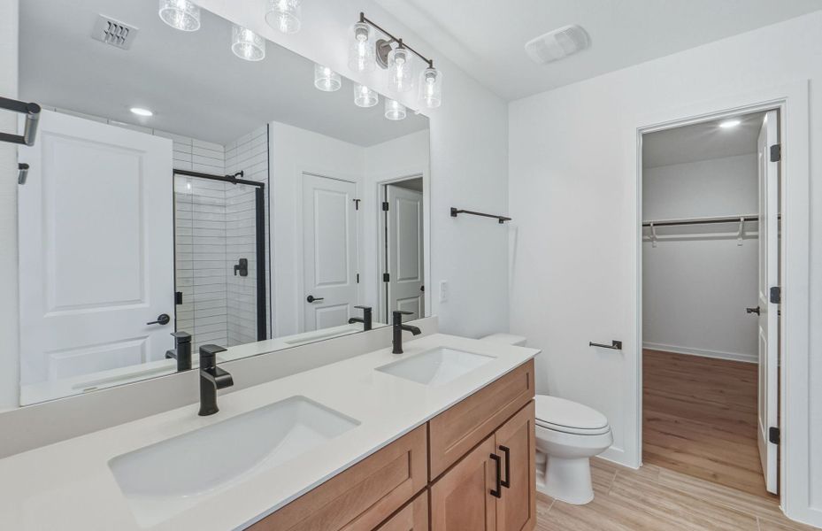 Representative furnished interior of a home built from the Kisko by Pulte Homes in Sunfield, Mustang Ridge (Image 8).