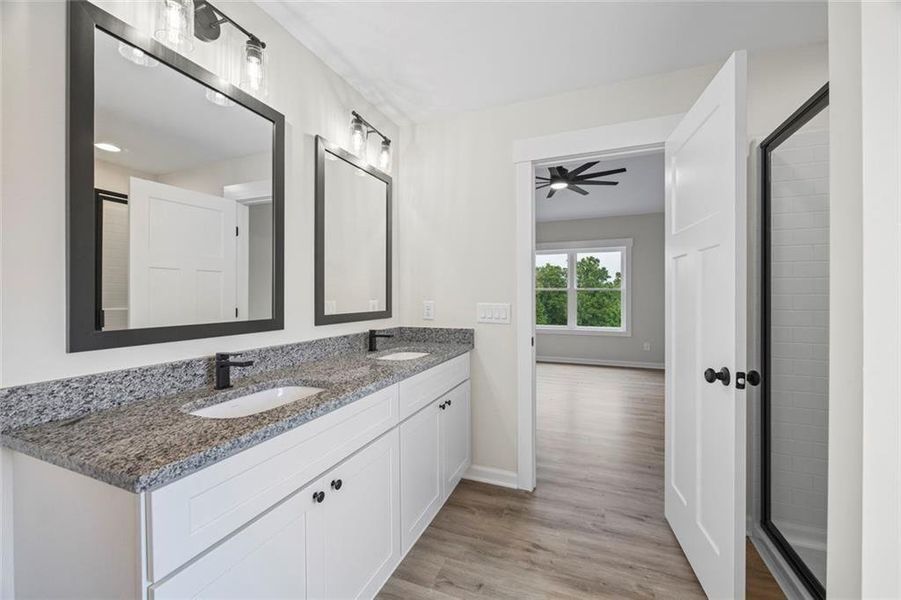 Furnished interior view inside a new home in , Toccoa (Image 3).