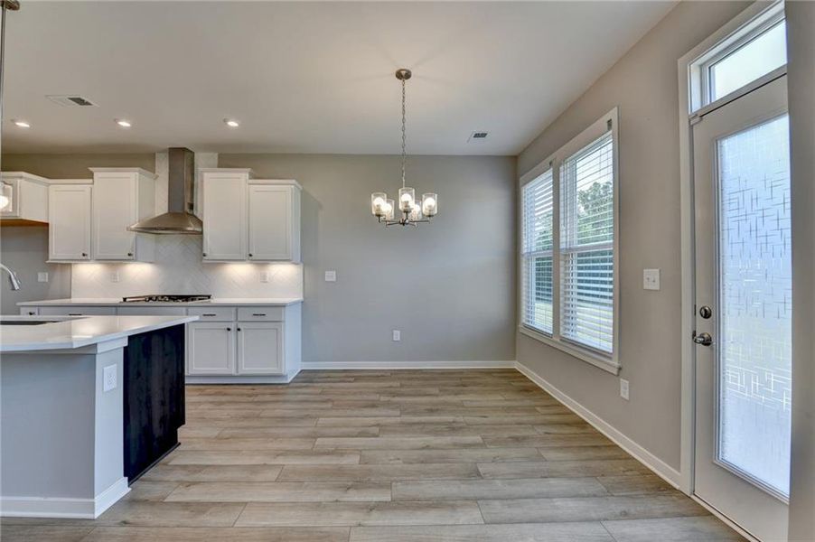 Furnished interior view inside a new home in The Reserve At Liberty Park, Braselton (Image 10).