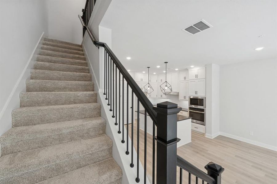 Spacious, unfurnished interior of a new home in Hillside at Las Colinas, Irving (Image 18). Spacious, unfurnished interior of a new home in Hillside at Las Colinas, Irving (Image 18).