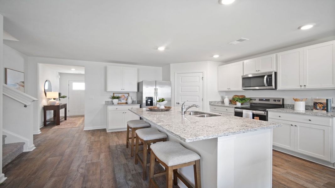 Furnished interior view inside a new home in The Pines at New Hampstead, Savannah (Image 5).