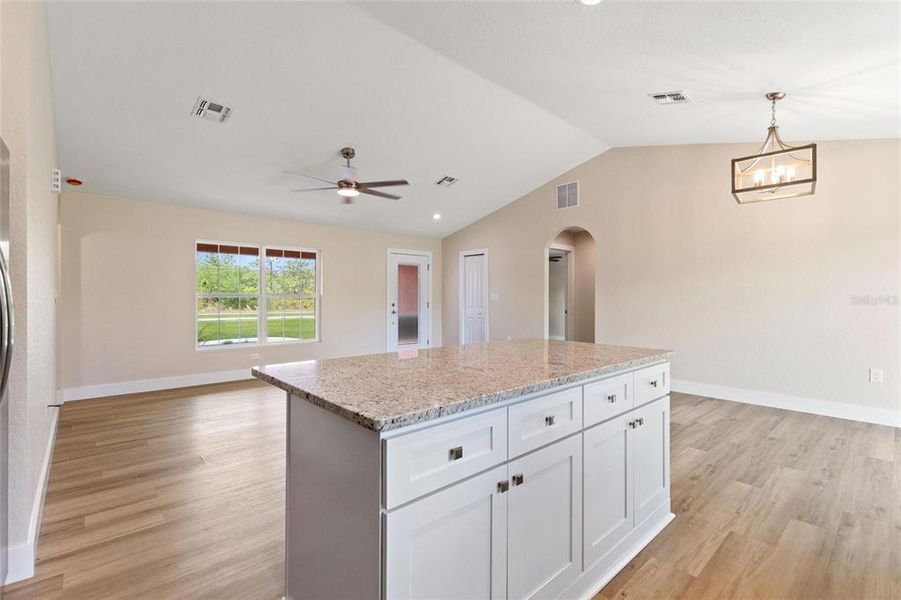 Furnished interior view inside a new home in , Indian Lake Estates (Image 9).