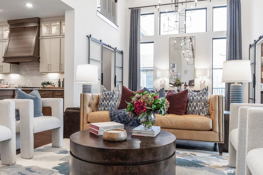 Representative Family Room - some options shown Representative Family Room - some options shown