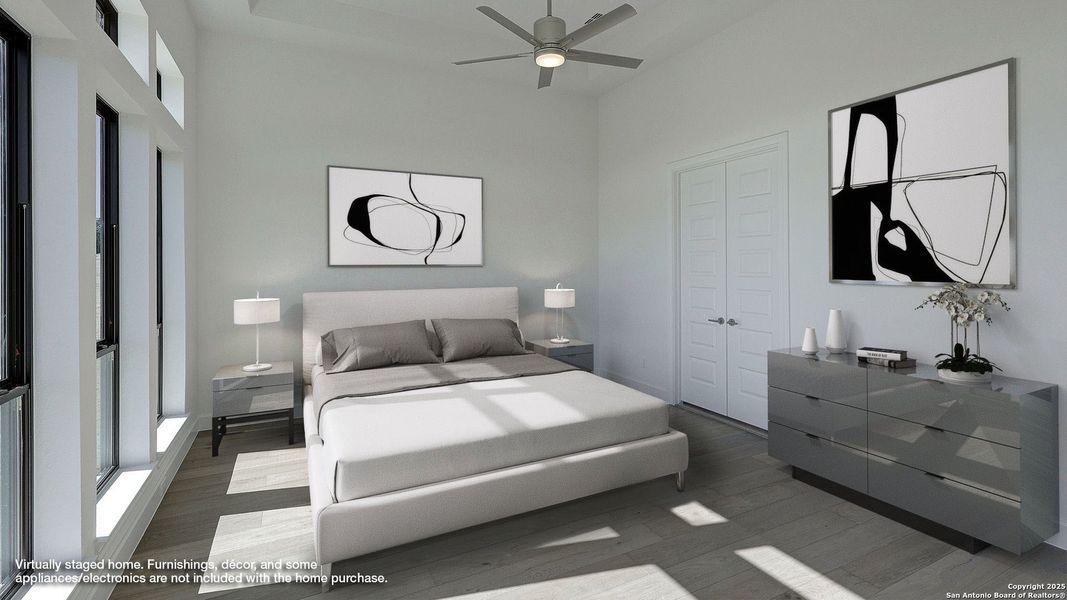 Furnished interior view inside a new home in George's Ranch Acre, Boerne (Image 18).