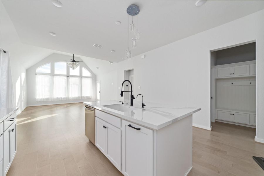 Furnished interior view inside a new home in Elyson 45' & 70', Katy (Image 8). Furnished interior view inside a new home in Elyson 45' & 70', Katy (Image 8).