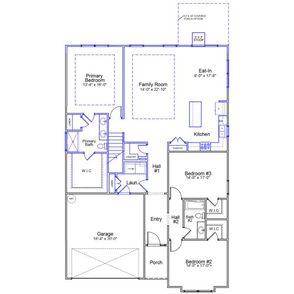 2D floor plan layout of this home in Jordan Grove, Conway, SC (Image 2). 2D floor plan layout of this home in Jordan Grove, Conway, SC (Image 2).