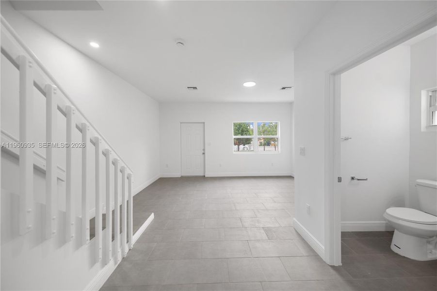 Spacious, unfurnished interior of a new home in , Miami (Image 49). Spacious, unfurnished interior of a new home in , Miami (Image 49).