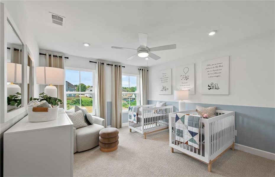 Furnished interior view inside a new home in Watermist at Mirror Lake, Villa Rica (Image 31).