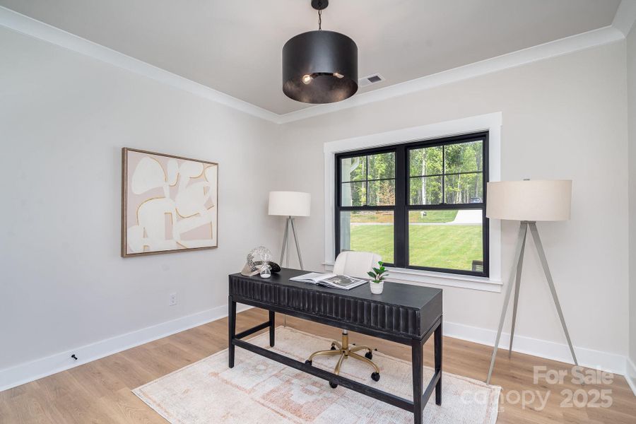 Furnished interior view inside a new home in , Rock Hill (Image 14).