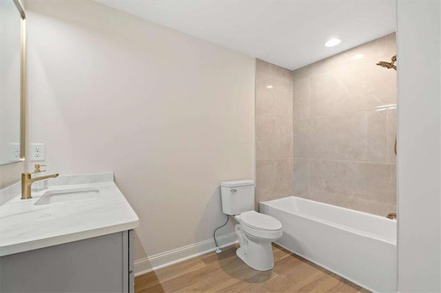 Furnished interior view inside a new home in , Roopville (Image 13).