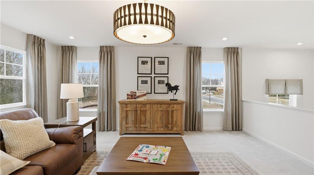 Furnished interior view inside a new home in , Dawsonville (Image 45).