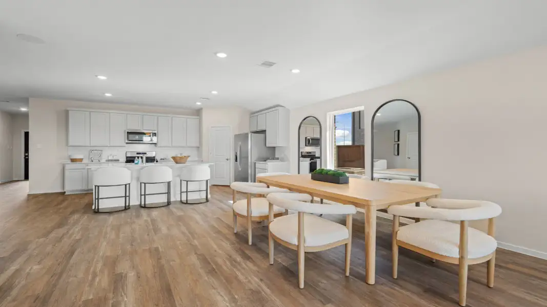 Furnished interior view inside a new home in Sunterra Lakes, Brookshire (Image 23).