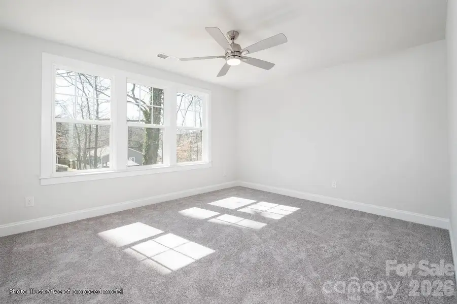 Spacious, unfurnished interior of a new home in , Charlotte (Image 7).