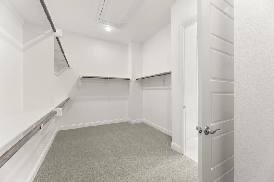 The Eastland II B Primary Suite Closet The Eastland II B Primary Suite Closet