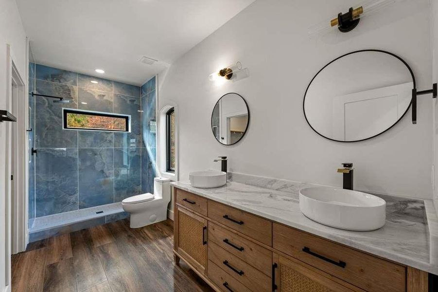 Furnished interior view inside a new home in , Mineral Bluff (Image 43).