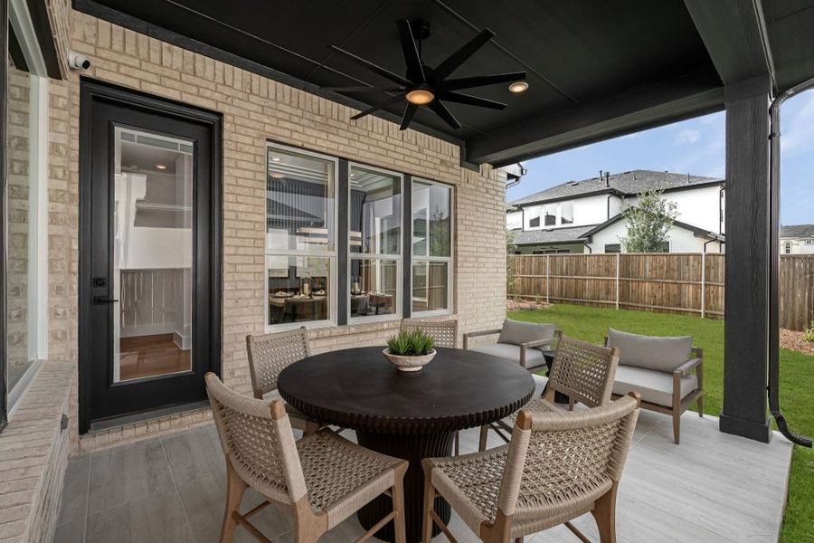 Representative exterior details of a home built from the Manhattan by Landon Homes in East Village - Classic Series, Frisco (Image 3). Representative exterior details of a home built from the Manhattan by Landon Homes in East Village - Classic Series, Frisco (Image 3).