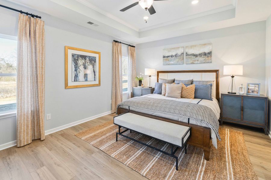 Furnished interior view inside a new home in Jackson Hills, Clarksville (Image 31).