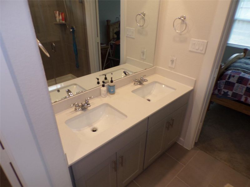 Close-up of interior finishes inside a home in Mavera, Conroe (Image 13).