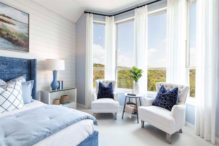 Furnished interior view inside a new home in Tavolo Park, Fort Worth (Image 18). Furnished interior view inside a new home in Tavolo Park, Fort Worth (Image 18).