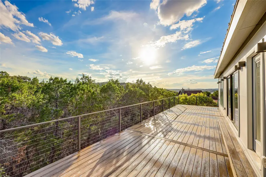 View of wooden deck View of wooden deck