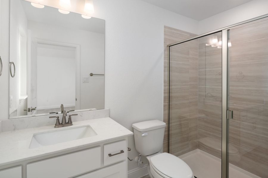 Furnished interior view inside a new home in Legacy Hills, Celina (Image 16).