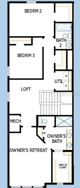 2D floor plan layout of this home in , Apollo Beach, FL (Image 3). 2D floor plan layout of this home in , Apollo Beach, FL (Image 3).