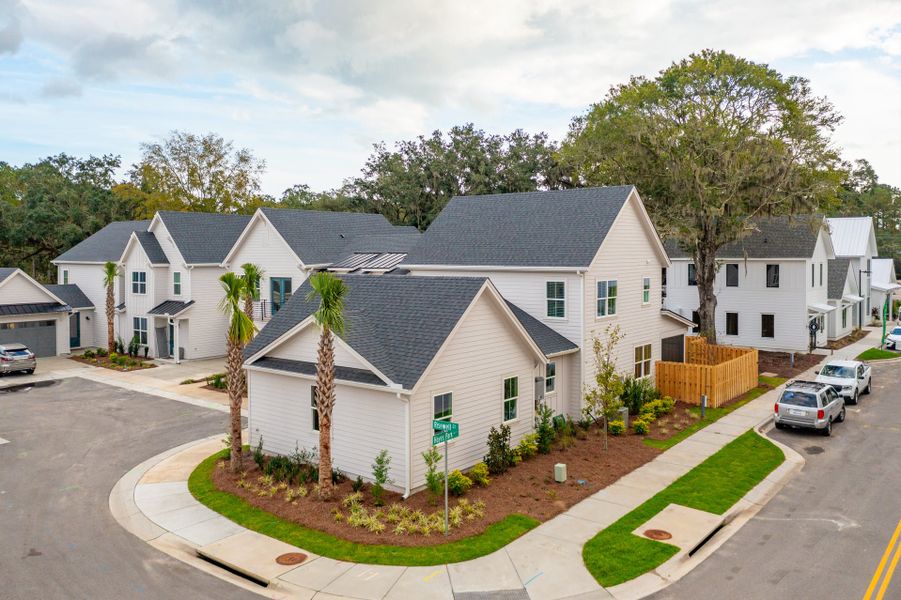 Representative exterior photo of a completed home built from the The Petit Syrah by New Leaf Builders in Hayes Park, Johns Island, SC (Image 8).
