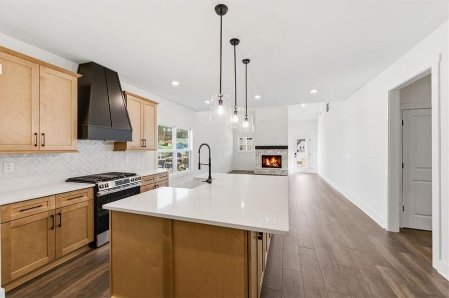Furnished interior view inside a new home in , Emerson (Image 14). Furnished interior view inside a new home in , Emerson (Image 14).