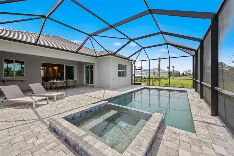 Exterior details and patio area of a home in Stillwater at Lakewood Ranch, Lakewood Ranch (Image 19).