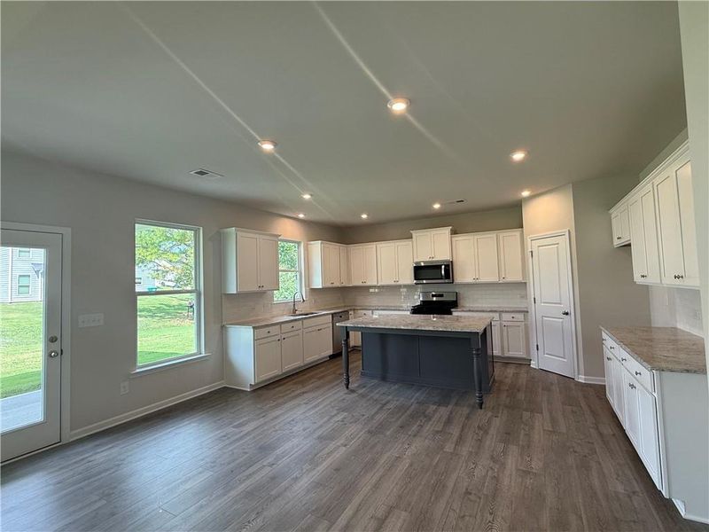 Furnished interior view inside a new home in , Adairsville (Image 3).