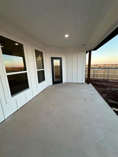 Exterior details and patio area of a home in , Abilene (Image 3).