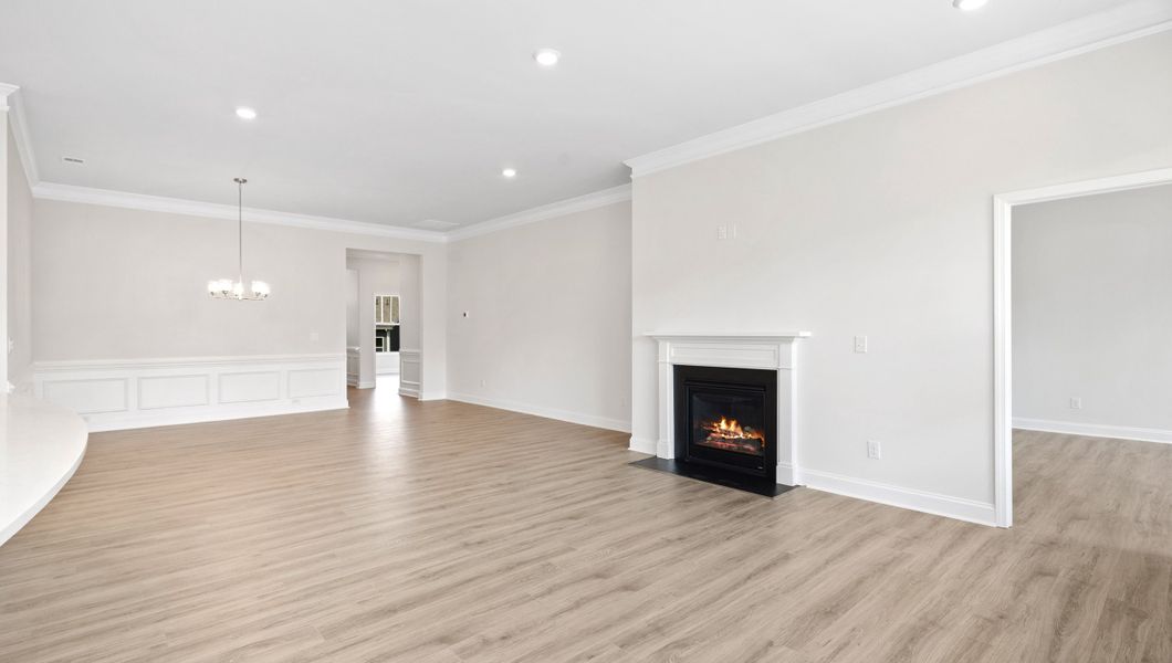Spacious, unfurnished interior of a new home in Sunset Summits, Spartanburg (Image 22). Spacious, unfurnished interior of a new home in Sunset Summits, Spartanburg (Image 22).
