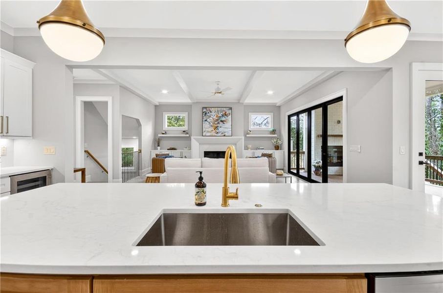 Furnished interior view inside a new home in , Atlanta (Image 19). Furnished interior view inside a new home in , Atlanta (Image 19).