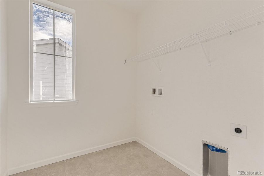 2nd Floor Laundry RoomPicture not of actual home