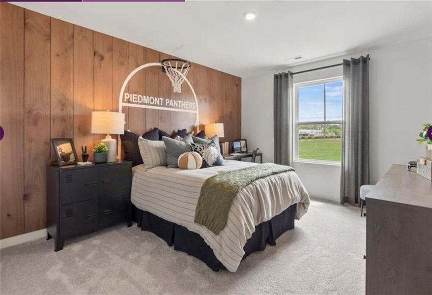 Furnished interior view inside a new home in Reserve at Gum Springs, Jefferson (Image 26).