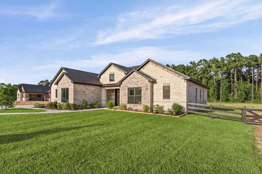 Enjoy 1.5 acres of land — the fence creates a picturesque farmhouse look. The layout is ideal for adding a pool, workshop, or barn. Enjoy 1.5 acres of land — the fence creates a picturesque farmhouse look. The layout is ideal for adding a pool, workshop, or barn.