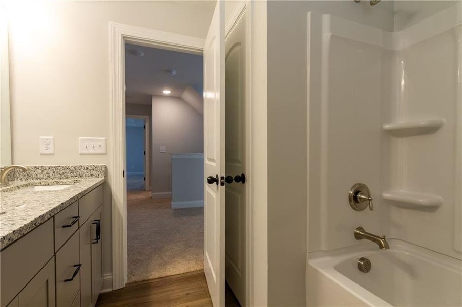 Furnished interior view inside a new home in , Hoschton (Image 12). Furnished interior view inside a new home in , Hoschton (Image 12).