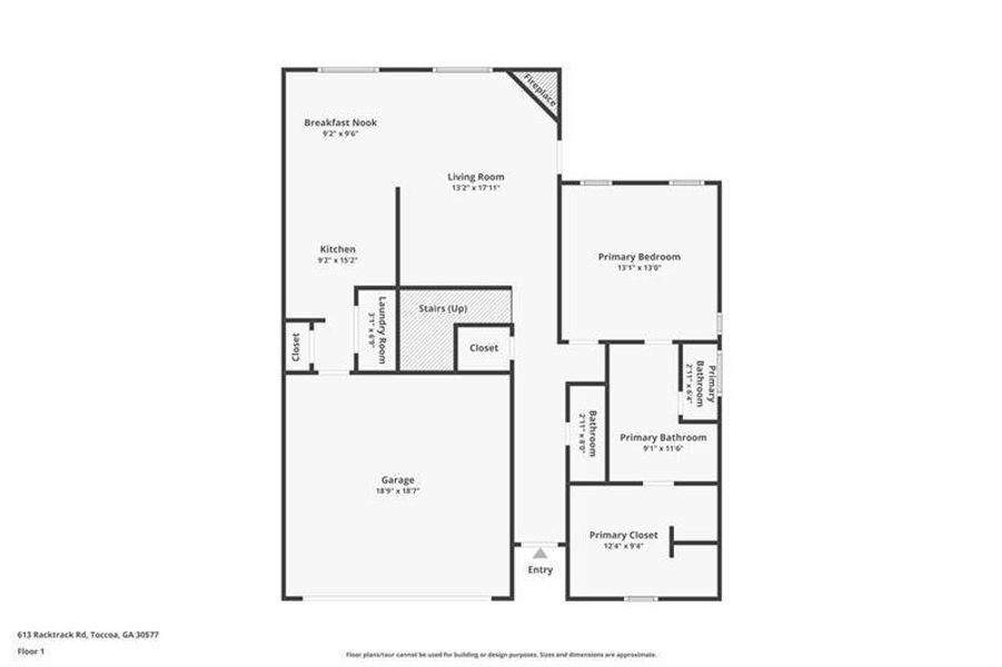 2D floor plan layout of this home in , Toccoa, GA (Image 3). 2D floor plan layout of this home in , Toccoa, GA (Image 3).